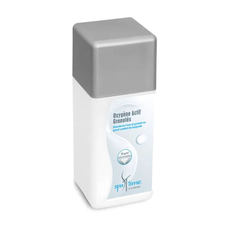 Pot de granulés d’oxygène actif SpaTime Bayrol 1 kg pour bain nordique